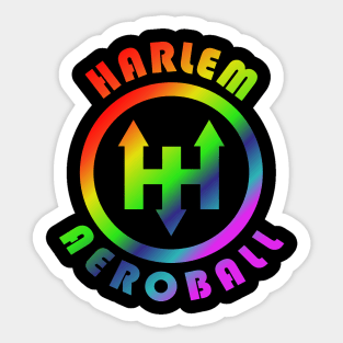 Harlem Aeroball Pride - Harlem Heroes Aeroball Club Sticker